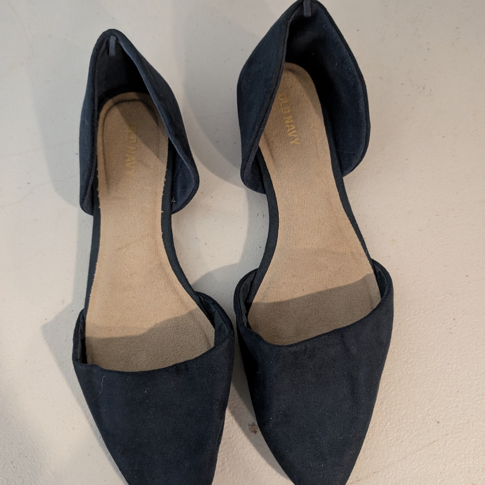 Navy Blue Women's Flats